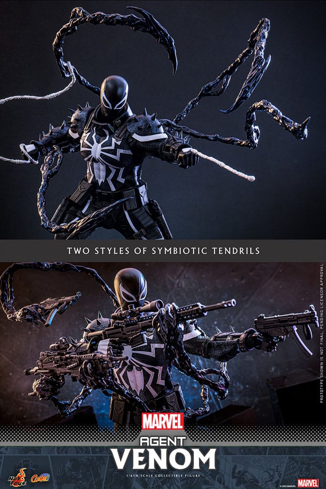 Marvel Comics Action Figure Agent Venom Hot Toys