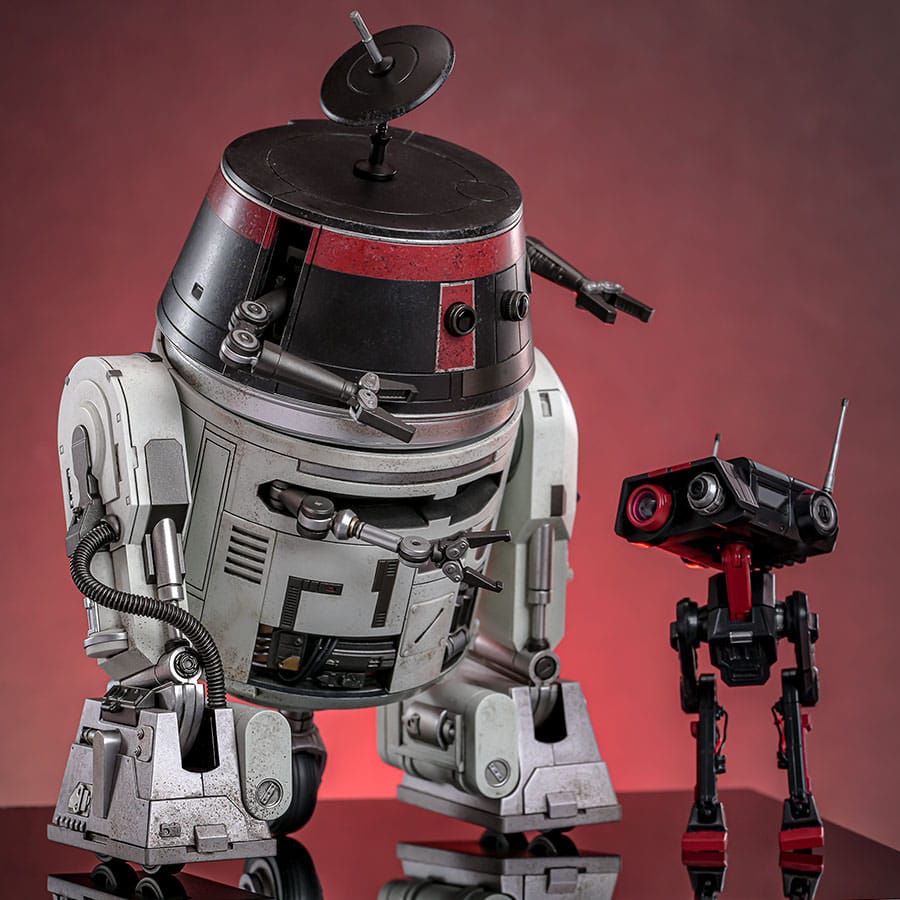 Star Wars Action Figure Set Chopper C1 10P&trade; & BD 1&trade; Imperial Disguise & Hot Toys