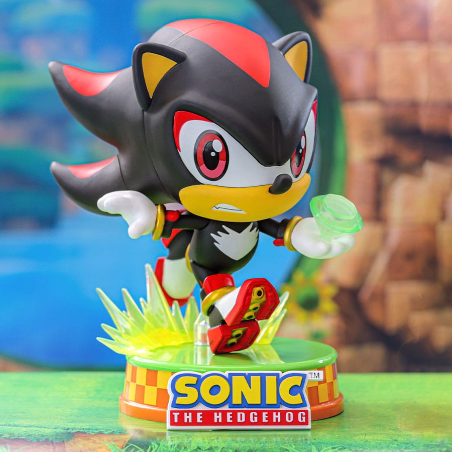 Sonic the Hedgehog Cosbaby S Mini Figure Shadow Hot Toys