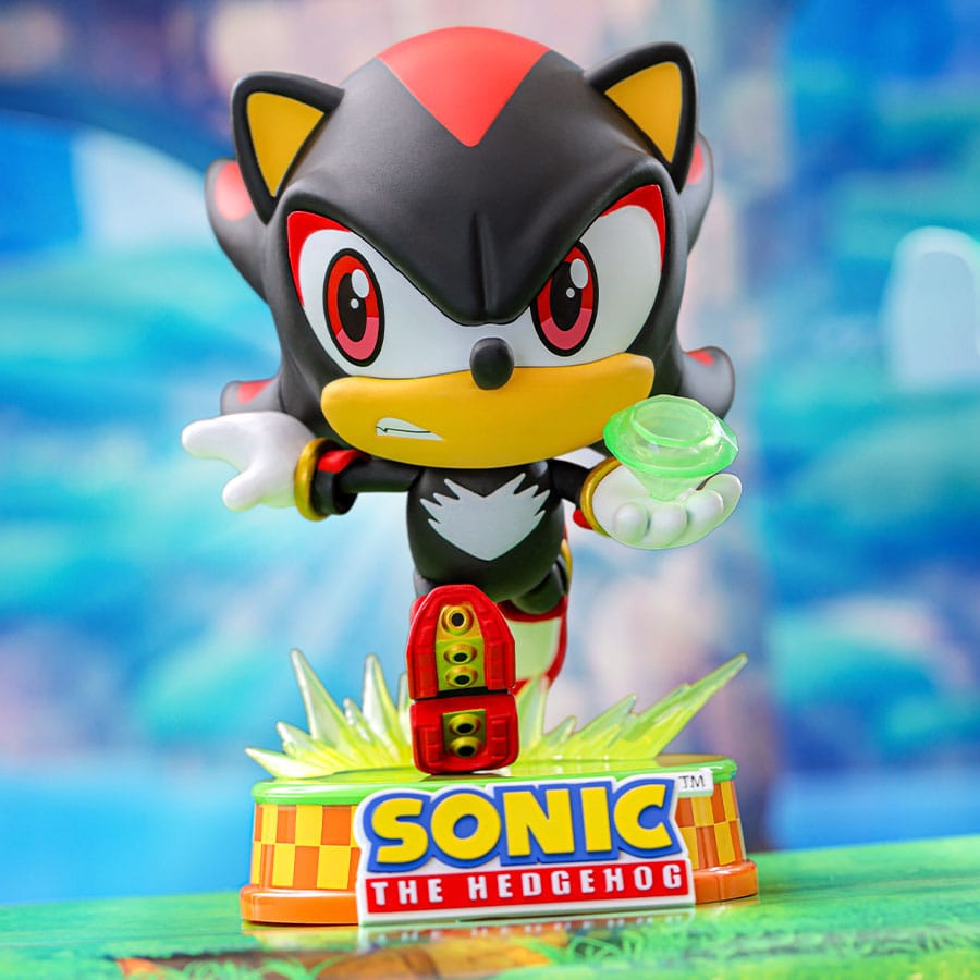 Sonic the Hedgehog Cosbaby S Mini Figure Shadow Hot Toys