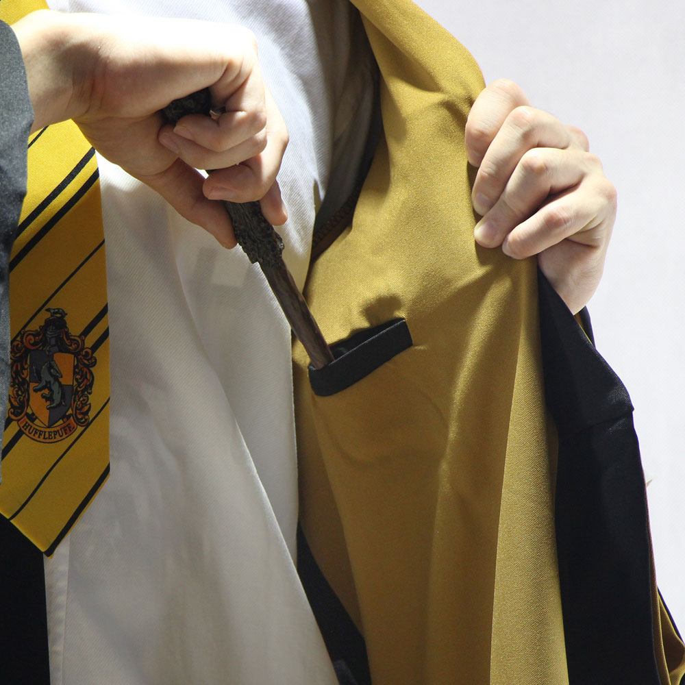 Harry Potter Wizard Robe Cloak Hufflepuff Size S Cinereplicas