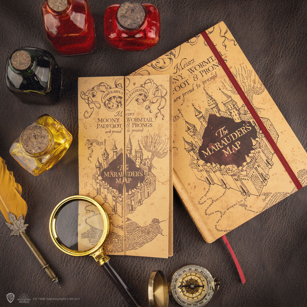 Harry Potter Notebook A5 Marauder's Map Cinereplicas