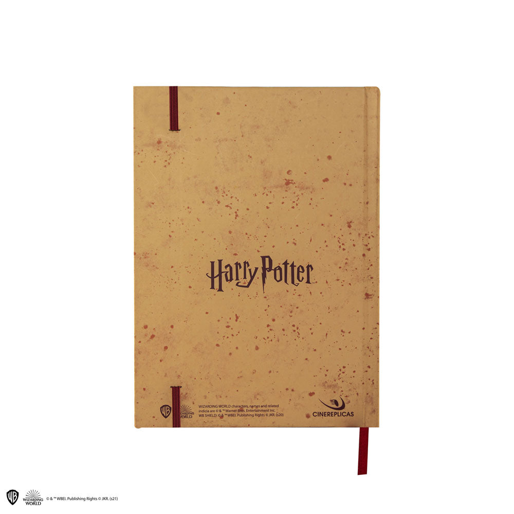 Harry Potter Notebook A5 Marauder's Map Cinereplicas