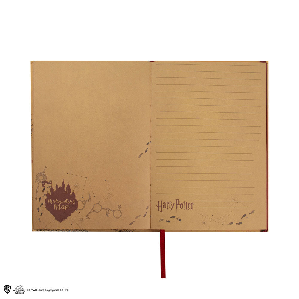 Harry Potter Notebook A5 Marauder's Map Cinereplicas