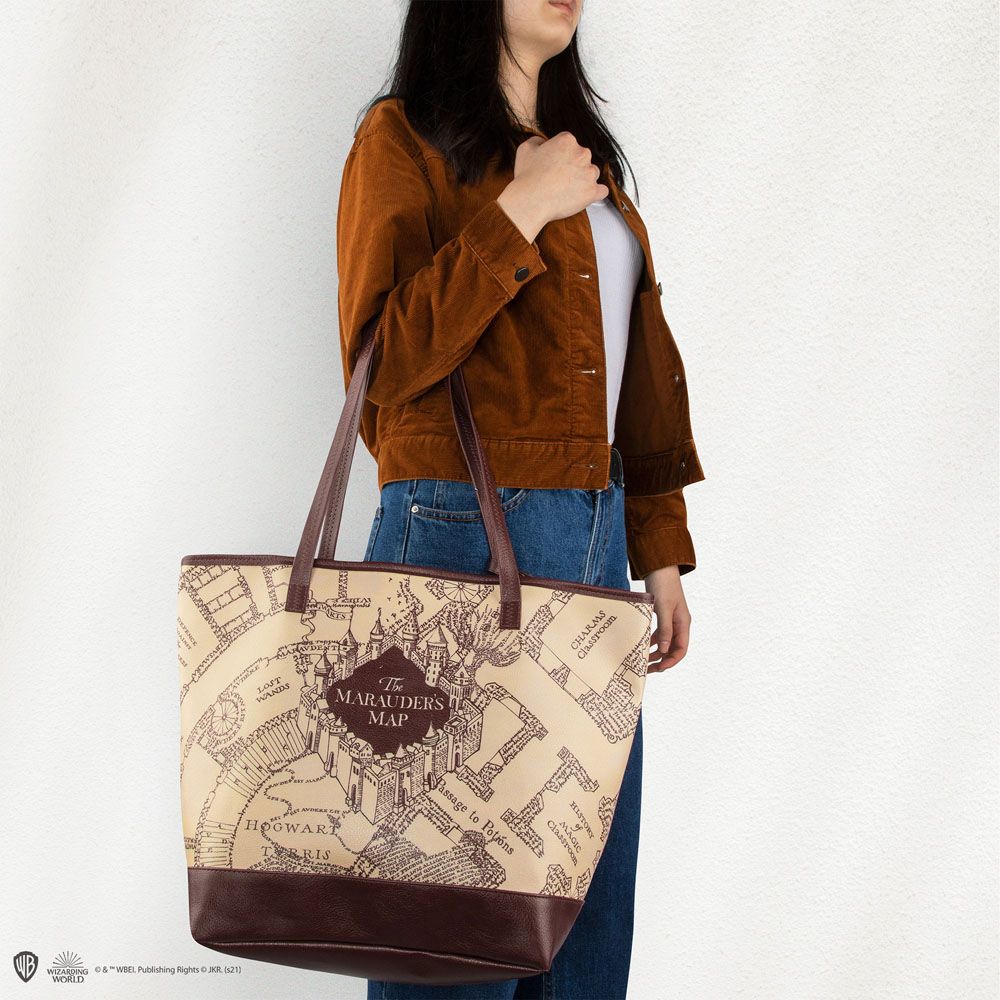 Harry Potter Shopping Bag & Pouch Marauder's Map Cinereplicas