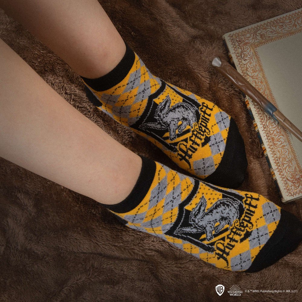 Harry Potter Ankle Socks 3 Pack Hufflepuff Cinereplicas