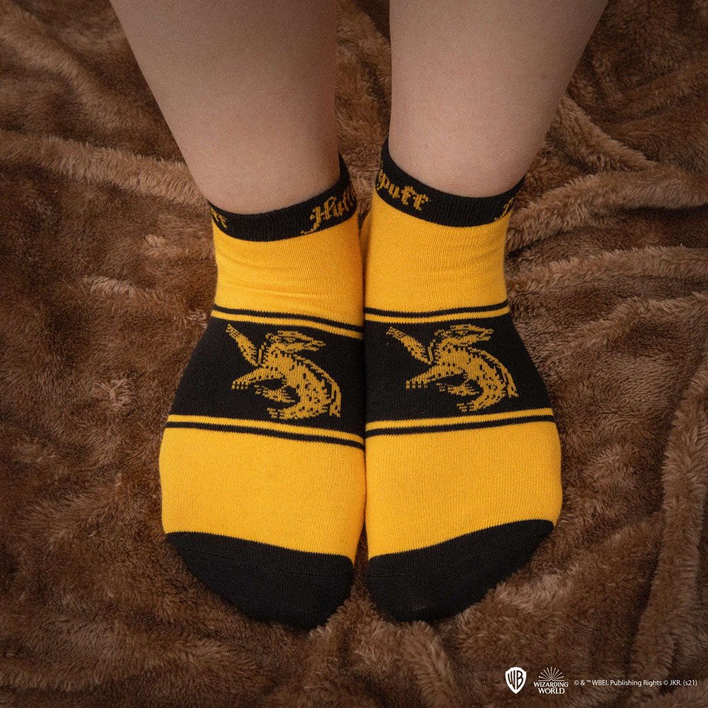 Harry Potter Ankle Socks 3 Pack Hufflepuff Cinereplicas