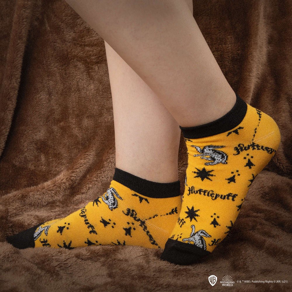 Harry Potter Ankle Socks 3 Pack Hufflepuff Cinereplicas