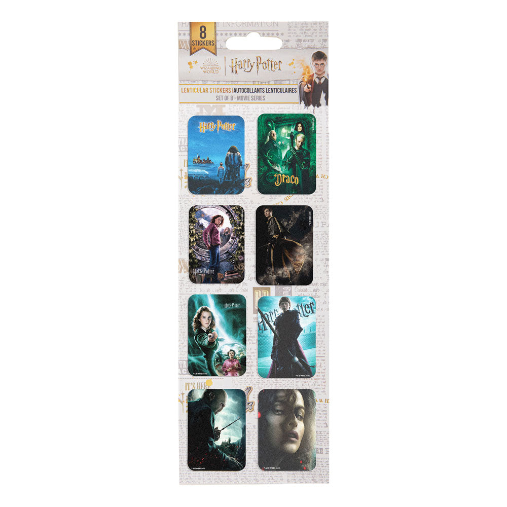 Harry Potter Lenticular Sticker HP movie Cinereplicas