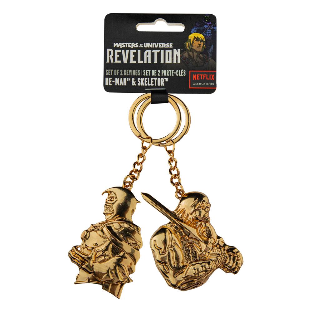 Masters of the Universe Revelation Keychain 2 Pack He Man & Skeletor Cinereplicas