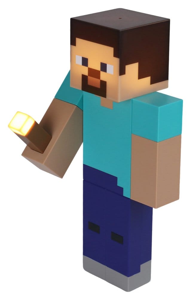 Minecraft Torch Light Steve Halantex