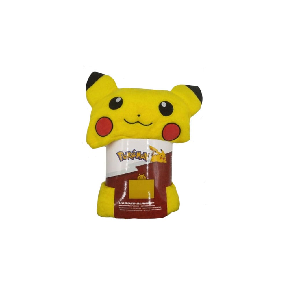Pokémon Coral Hooded Blanket Pikachu Halantex