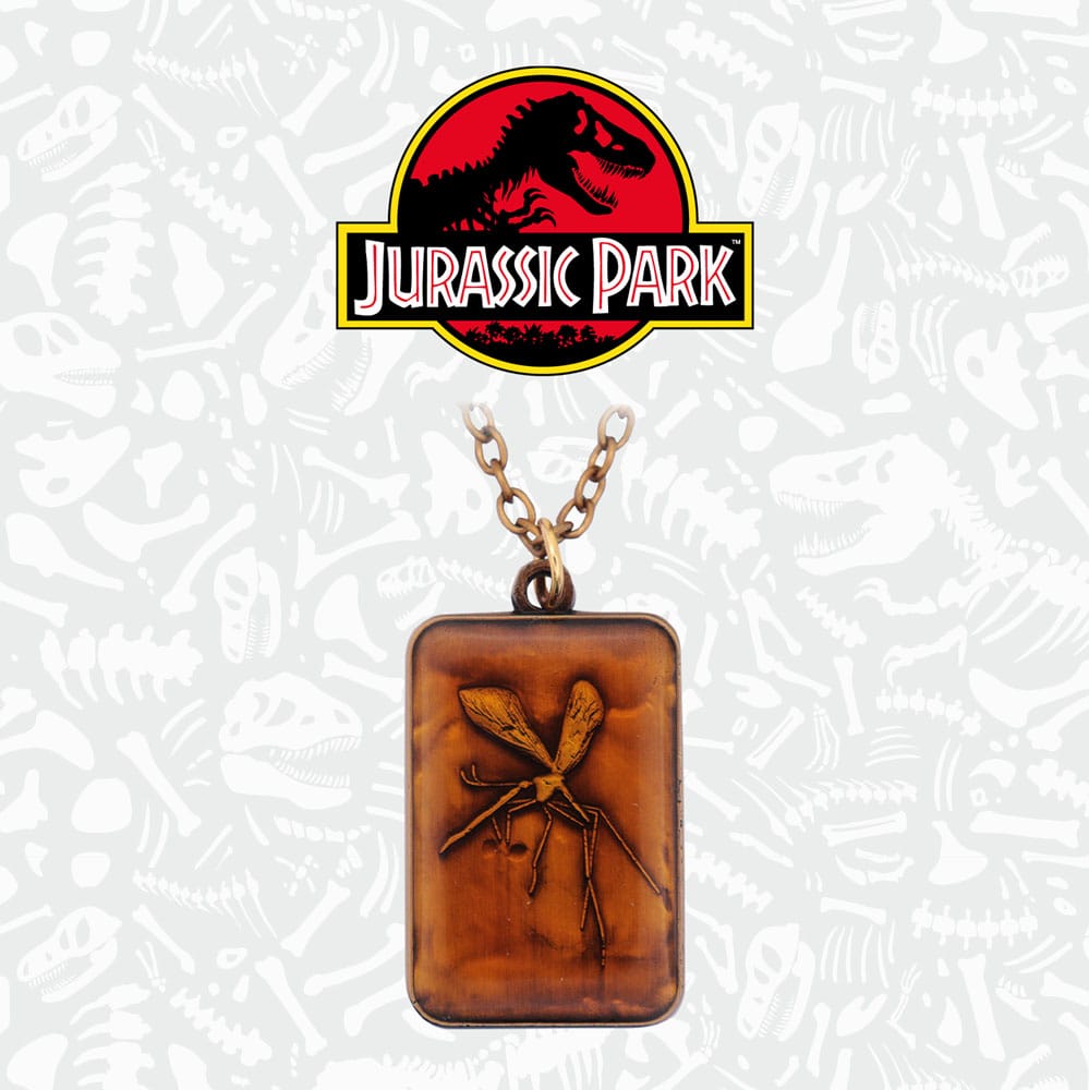 Jurassic Park Replika Necklace with amber pendant Limited Edtiton FaNaTtik