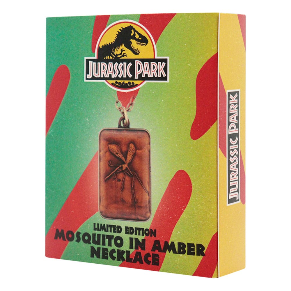 Jurassic Park Replika Necklace with amber pendant Limited Edtiton FaNaTtik