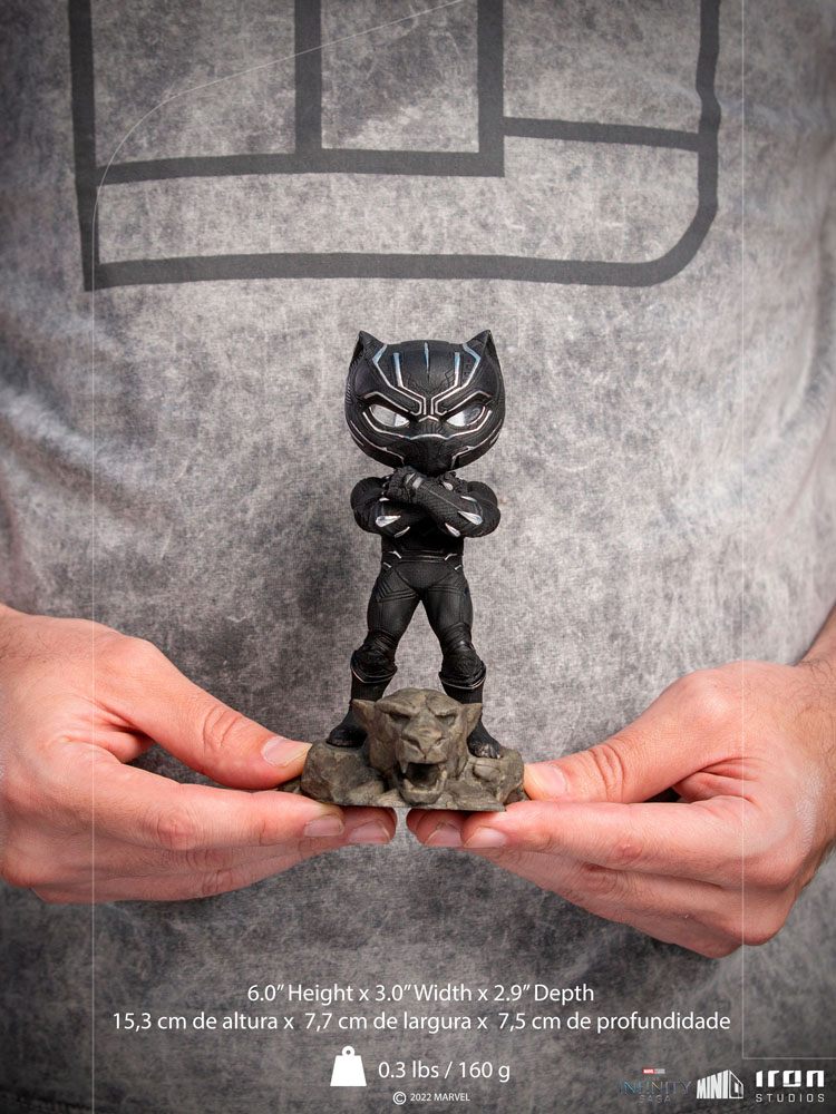 The Infinity Saga Mini Co. Black Panther Iron Studios