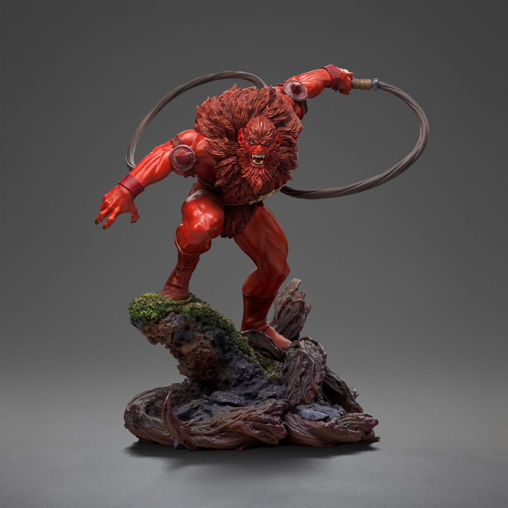 Masters of the Universe Art Scale Statue Red Beast Man Exclusive 2024 Iron Studios