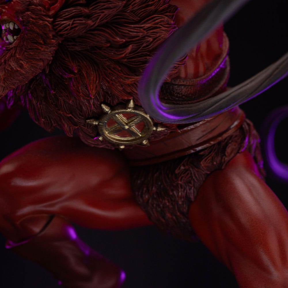 Masters of the Universe Art Scale Statue Red Beast Man Exclusive 2024 Iron Studios