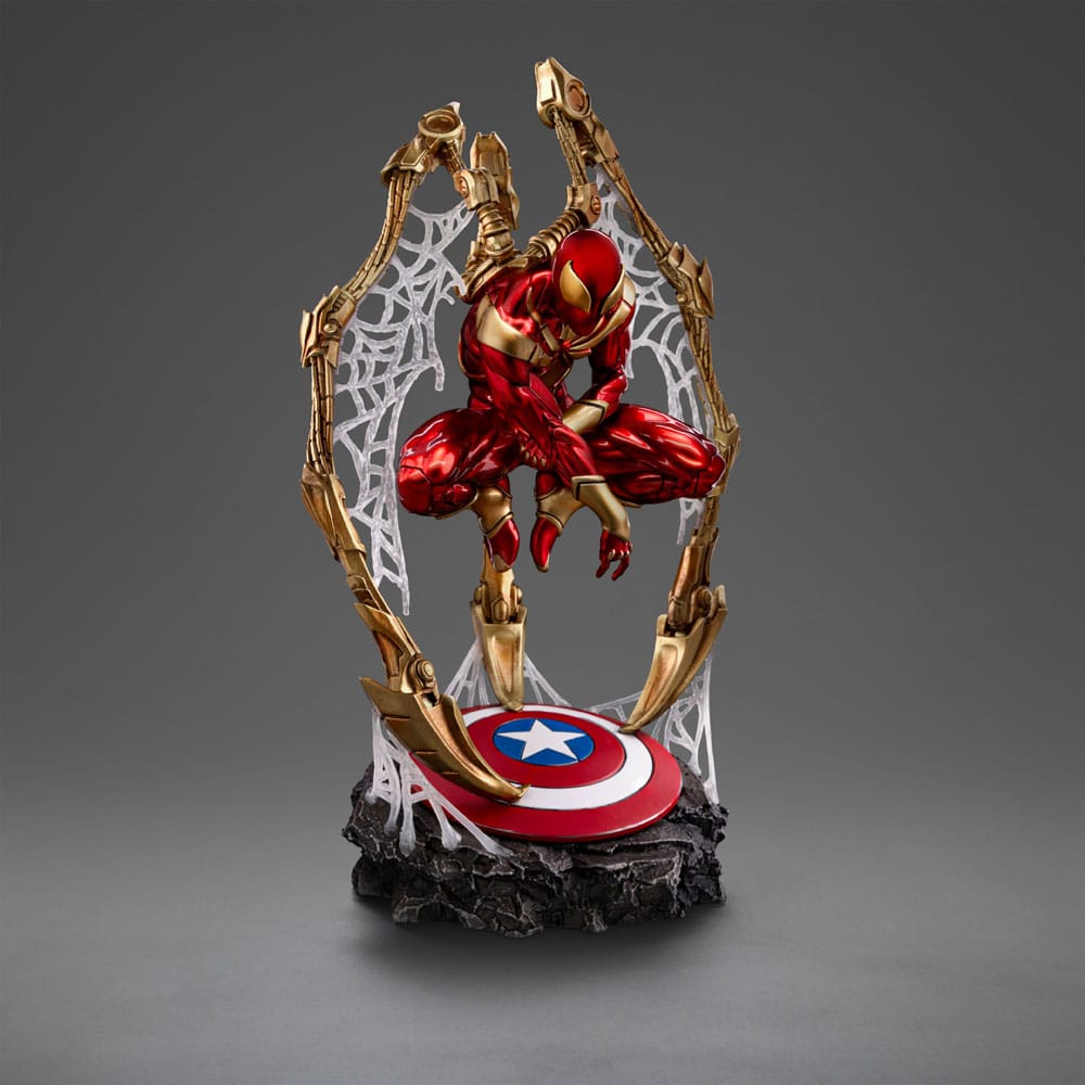 Marvel Art Scale Deluxe Statue Spider-Man Iron Armor Comics CCXP Exclusive 2024 Iron Studios