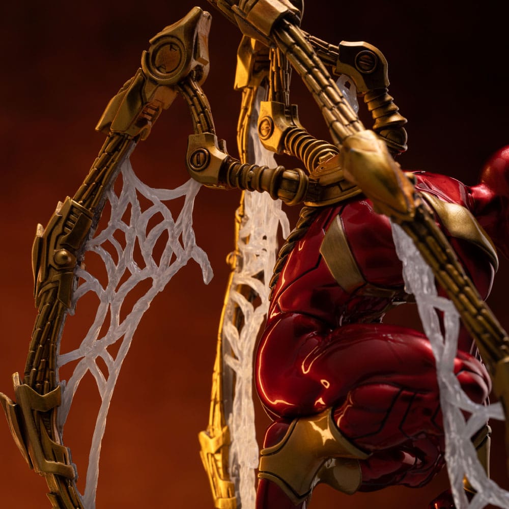 Marvel Art Scale Deluxe Statue Spider-Man Iron Armor Comics CCXP Exclusive 2024 Iron Studios