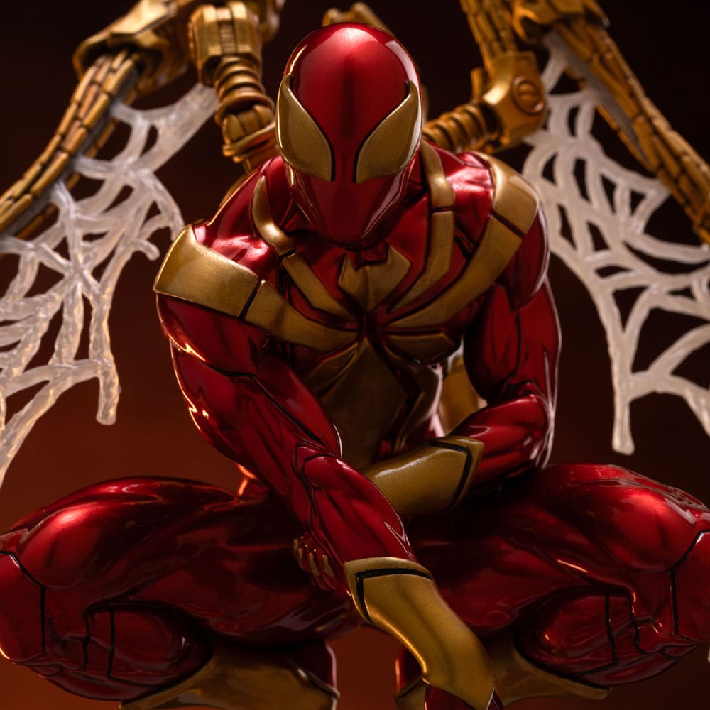 Marvel Art Scale Deluxe Statue Spider-Man Iron Armor Comics CCXP Exclusive 2024 Iron Studios
