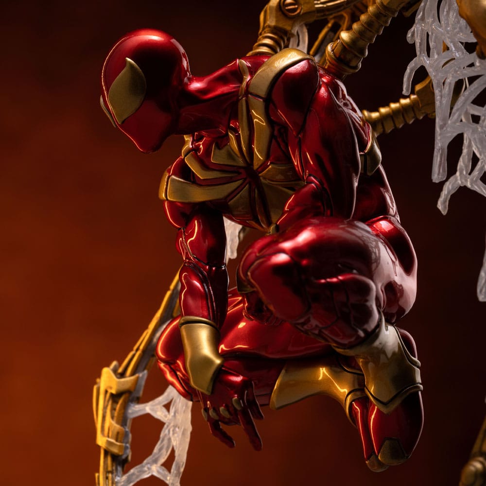 Marvel Art Scale Deluxe Statue Spider-Man Iron Armor Comics CCXP Exclusive 2024 Iron Studios