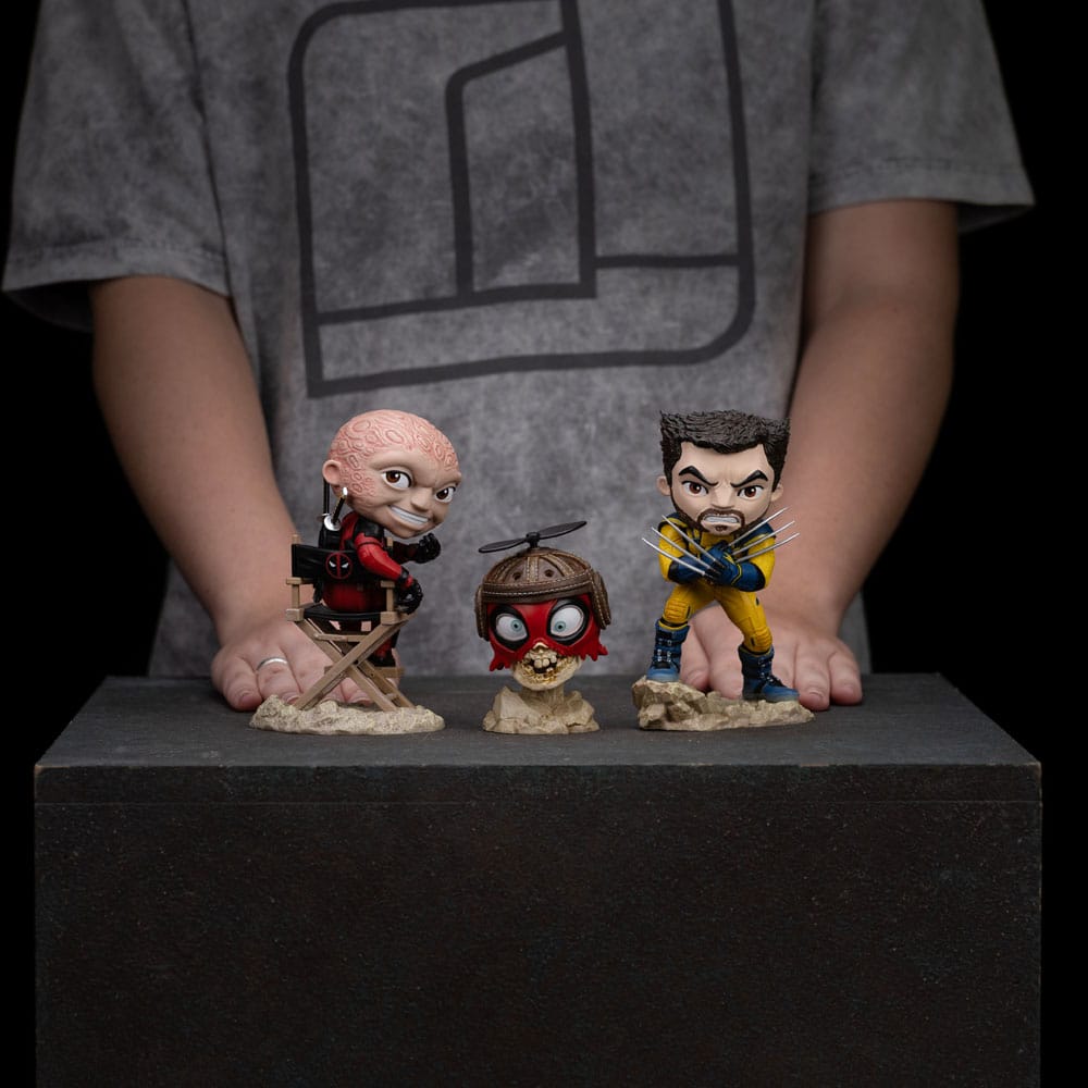 Deadpool & Wolverine Mini Co. Deadpool Unmasked Iron Studios