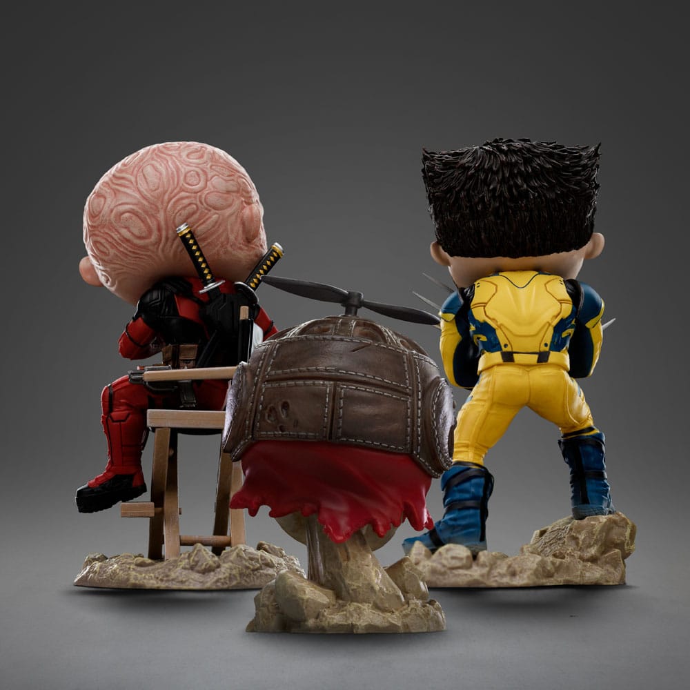 Deadpool & Wolverine Mini Co. Deadpool Unmasked Iron Studios