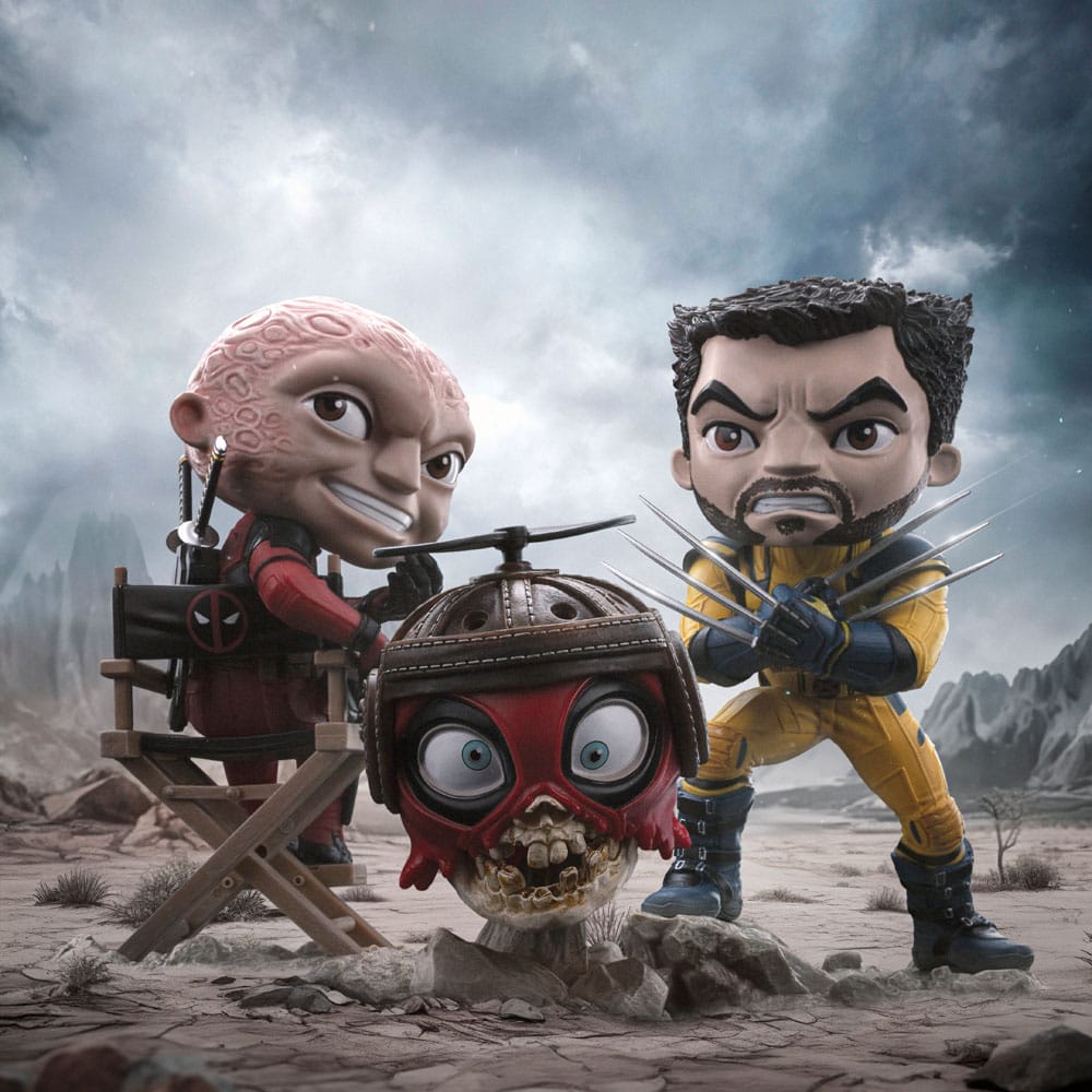 Deadpool & Wolverine Mini Co. Deadpool Unmasked Iron Studios