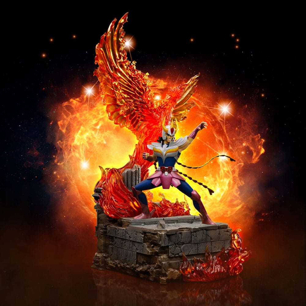 Saint Seiya Deluxe Art Scale Statue Phoenix Ikki Iron Studios