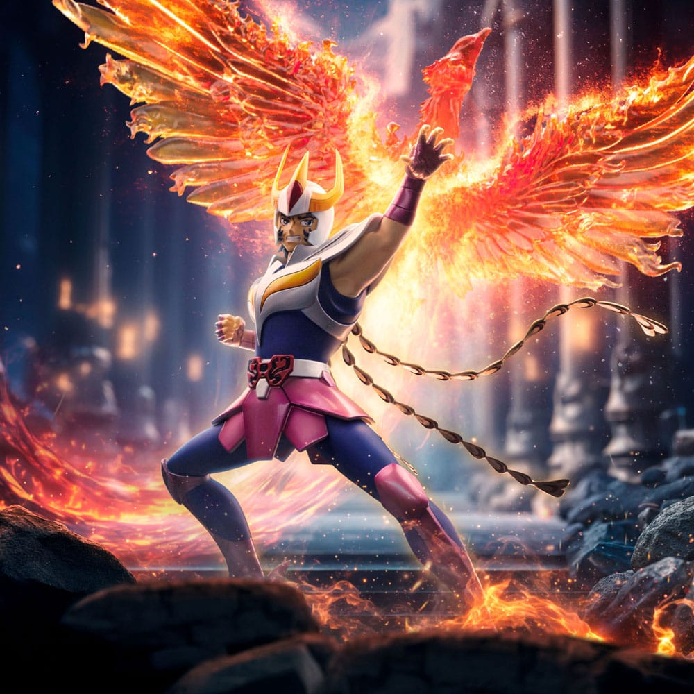 Saint Seiya Deluxe Art Scale Statue Phoenix Ikki Iron Studios
