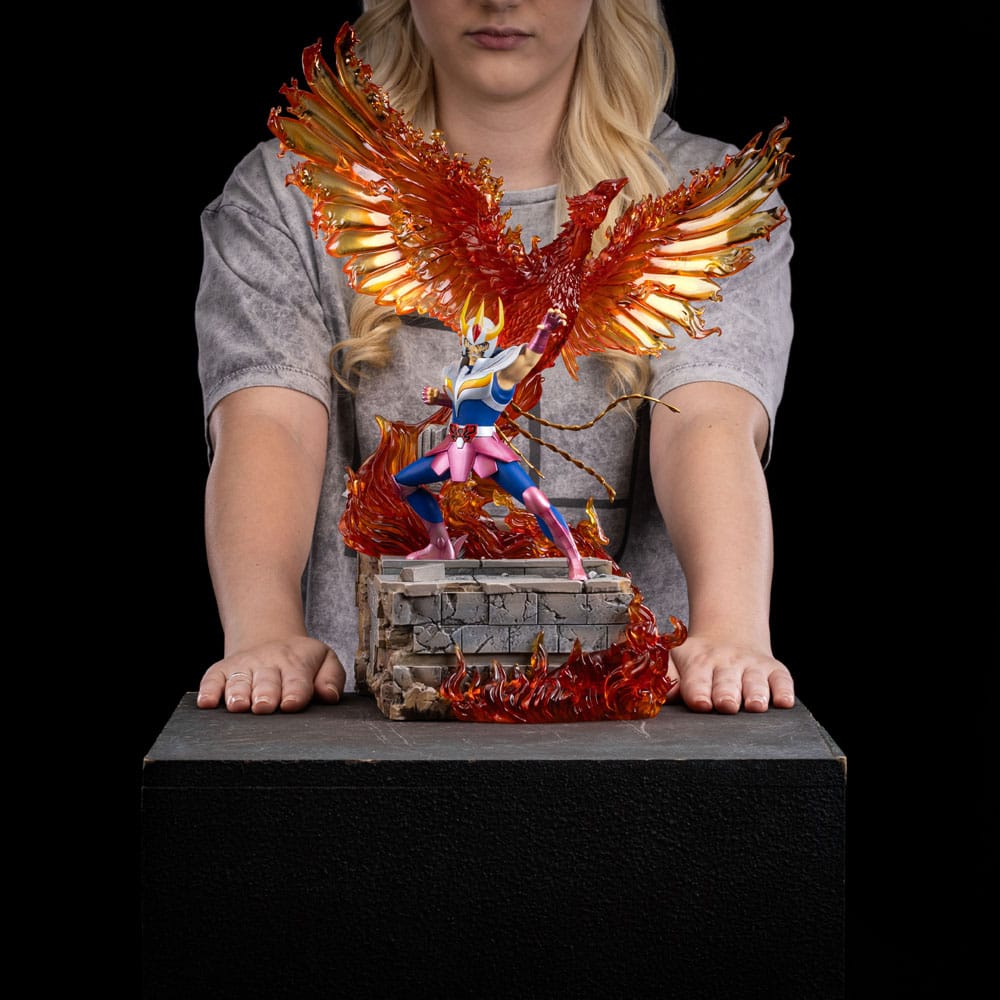 Saint Seiya Deluxe Art Scale Statue Phoenix Ikki Iron Studios