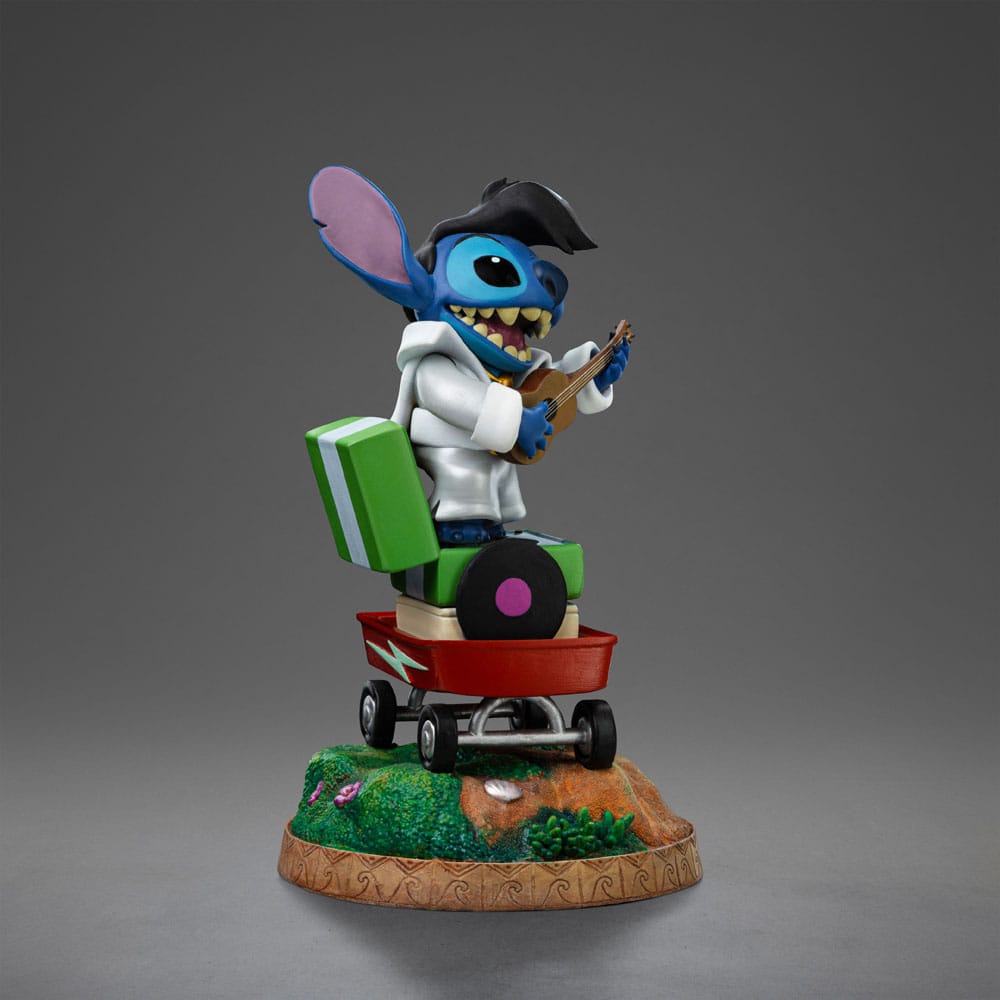 Lilo & Stitch Art Scale Statue Stitch King of Rock Iron Studios
