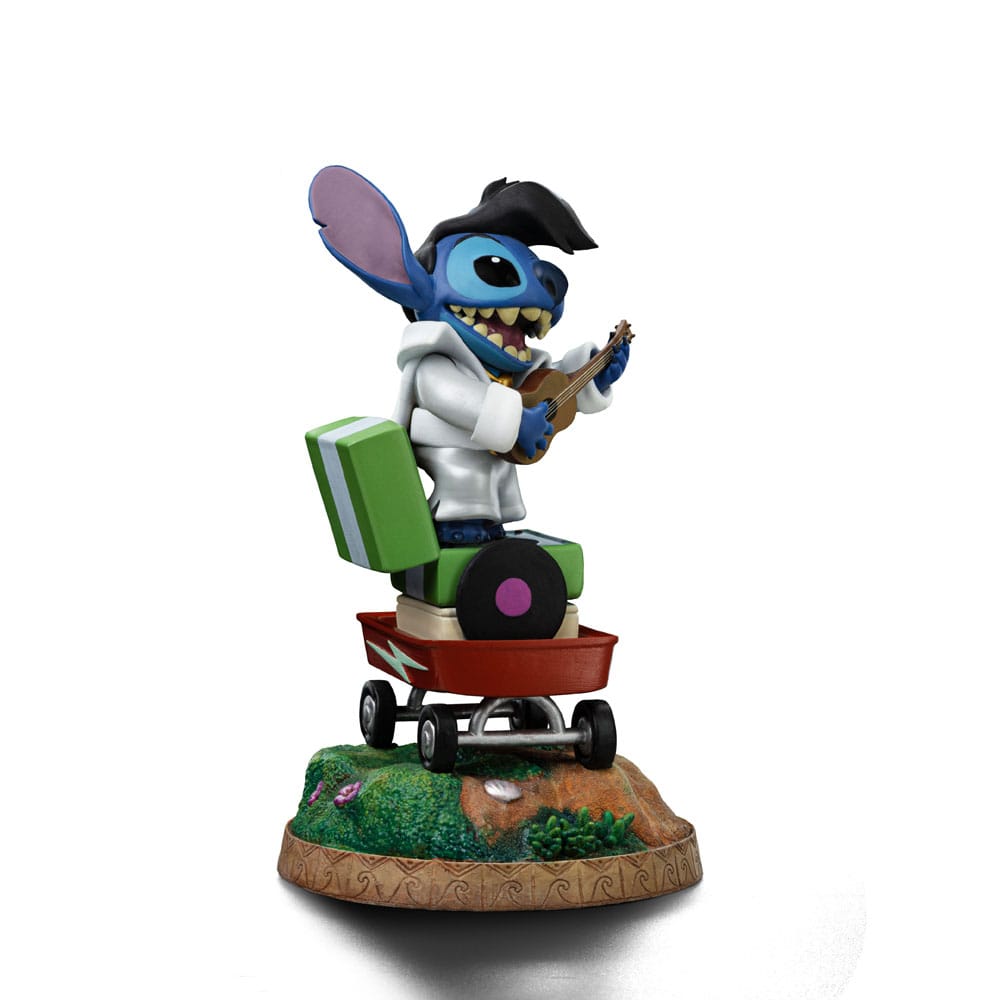 Lilo & Stitch Art Scale Statue Stitch King of Rock Iron Studios