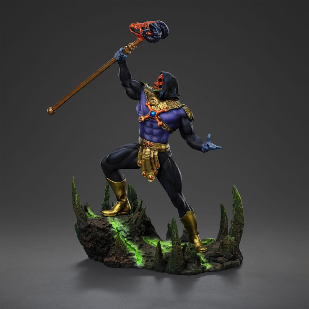 Masters of the Universe Art Scale Statue Skeletor Disco Ver. heo exclusive Iron Studios