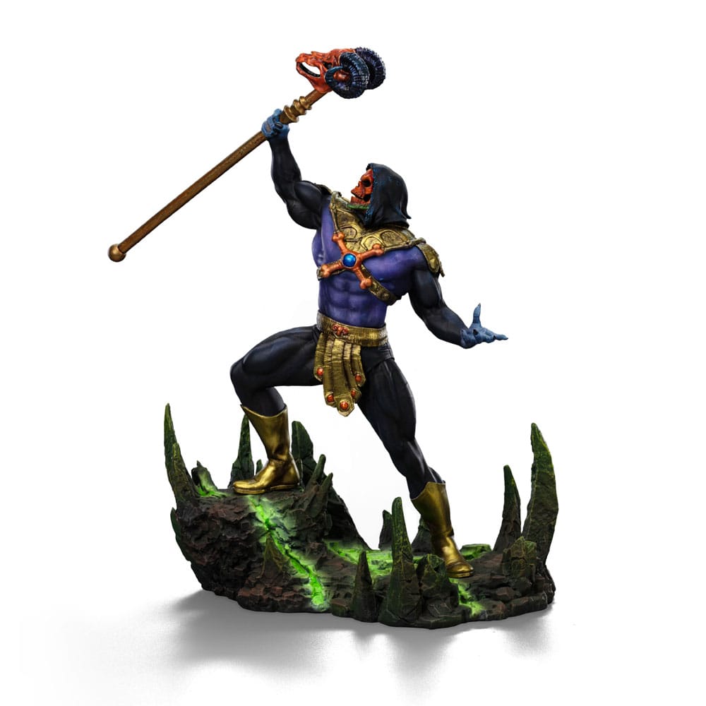 Masters of the Universe Art Scale Statue Skeletor Disco Ver. heo exclusive Iron Studios