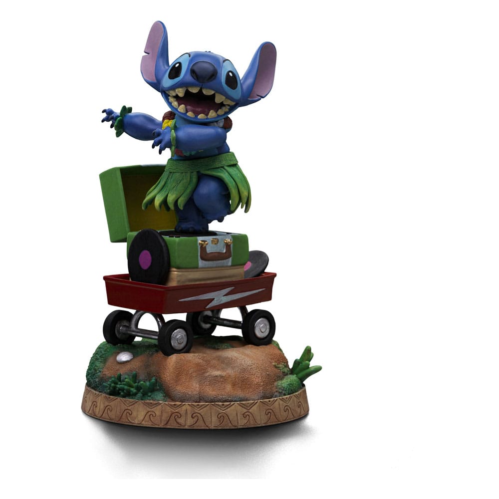Lilo & Stitch Art Scale Statue Stitch Hula Iron Studios