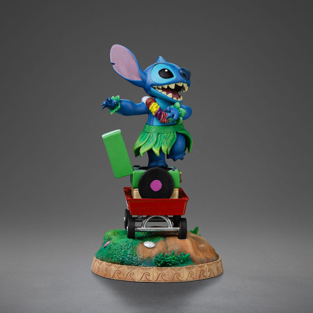 Lilo & Stitch Art Scale Statue Stitch Hula Iron Studios