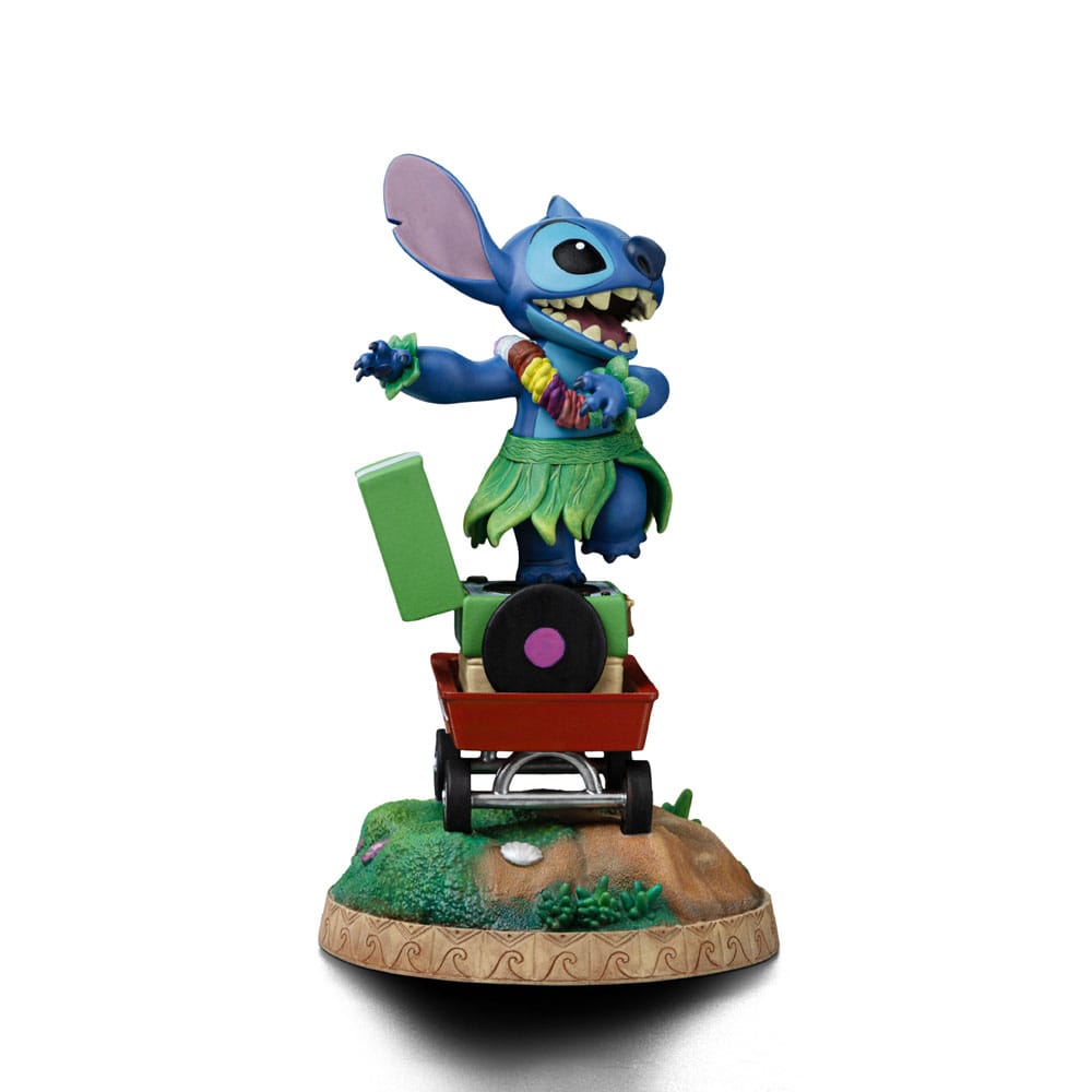 Lilo & Stitch Art Scale Statue Stitch Hula Iron Studios