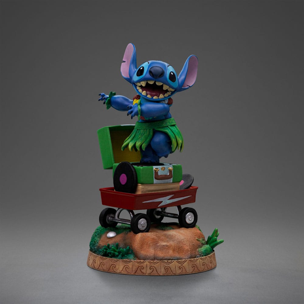 Lilo & Stitch Art Scale Statue Stitch Hula Iron Studios