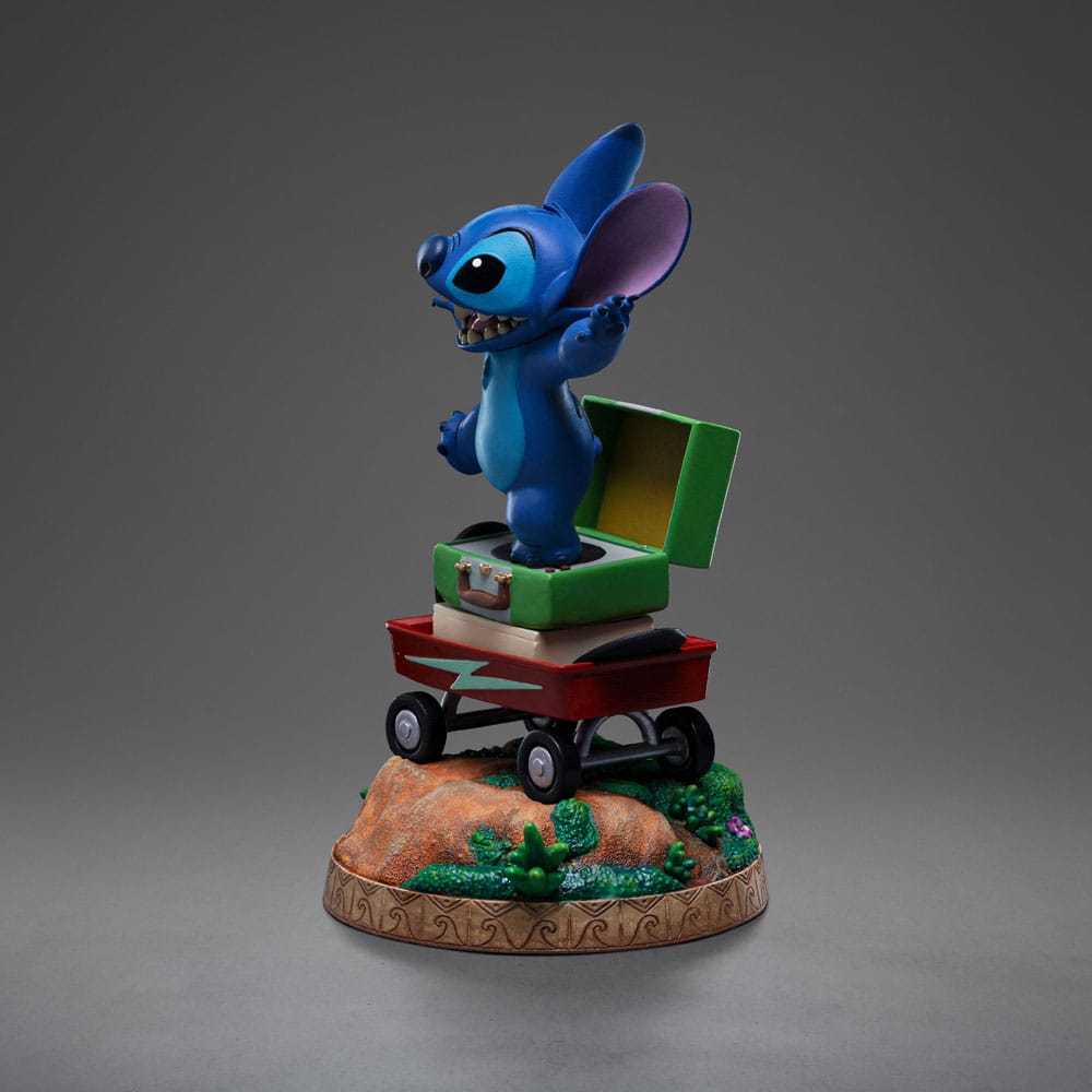 Lilo & Stitch Art Scale Statue Stitch Iron Studios