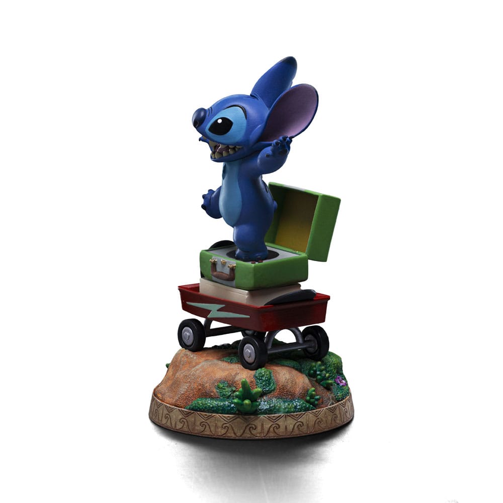 Lilo & Stitch Art Scale Statue Stitch Iron Studios