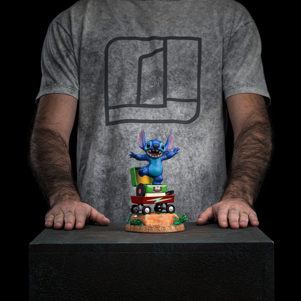 Lilo & Stitch Art Scale Statue Stitch Iron Studios