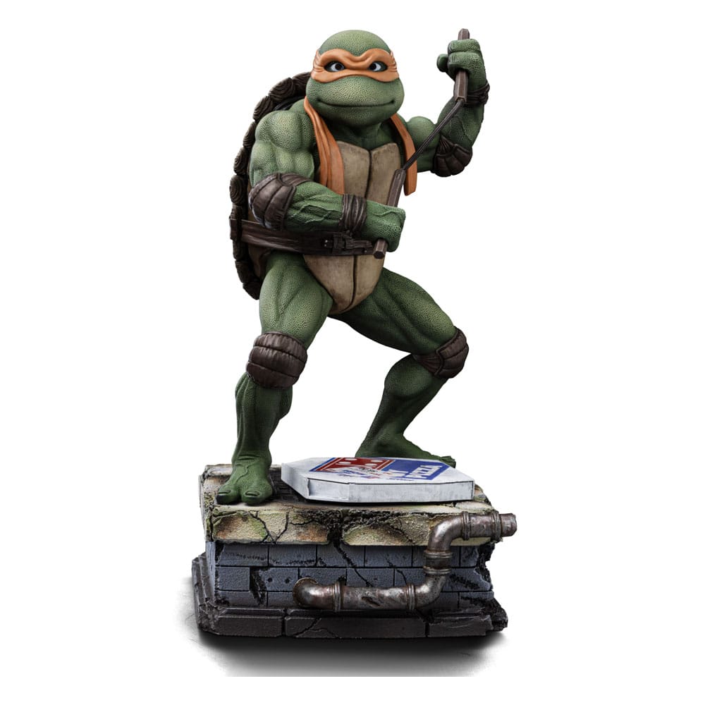 Teenage Mutant Ninja Turtles Art Scale Statue Michelangelo Iron Studios