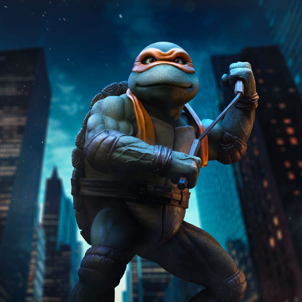 Teenage Mutant Ninja Turtles Art Scale Statue Michelangelo Iron Studios