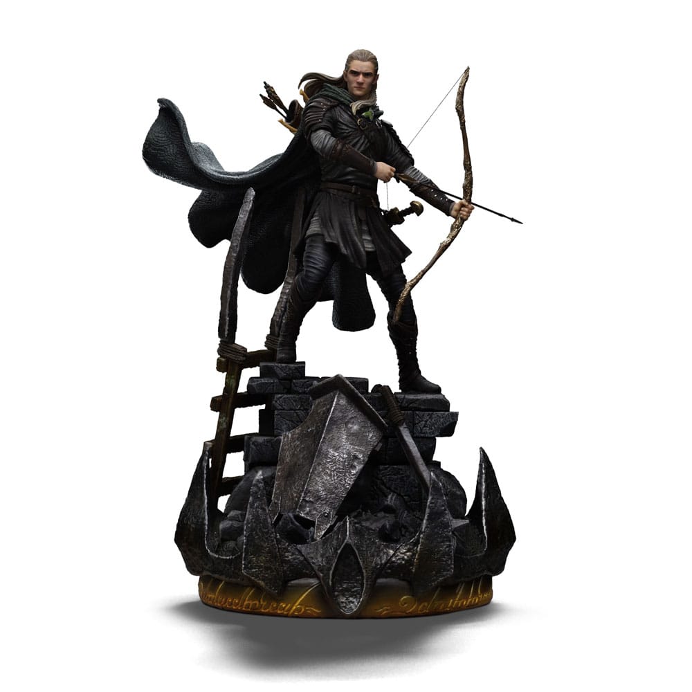 The Lord of the Rings Art Scale Statue Legolas Unleashed Iron Studios