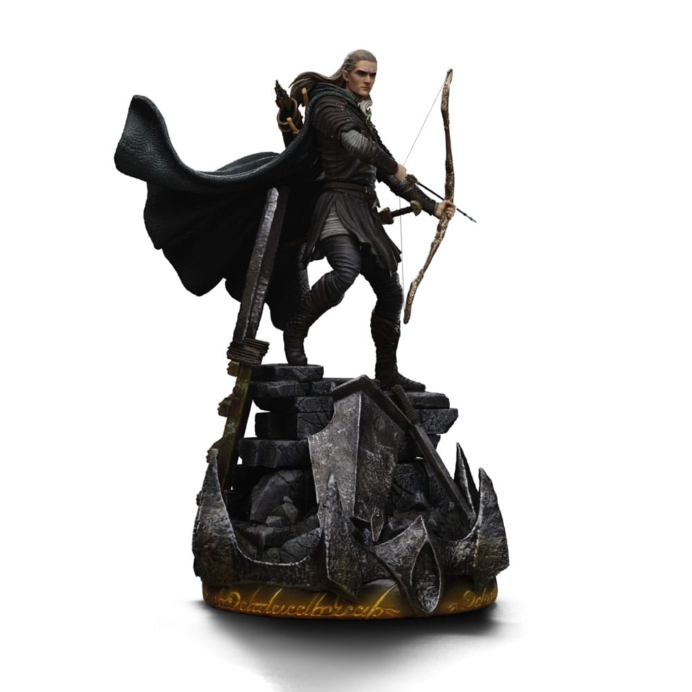 The Lord of the Rings Art Scale Statue Legolas Unleashed Iron Studios