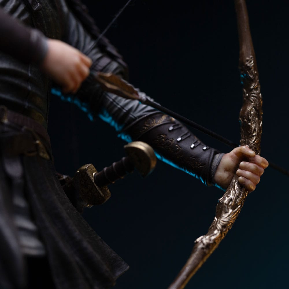 The Lord of the Rings Art Scale Statue Legolas Unleashed Iron Studios