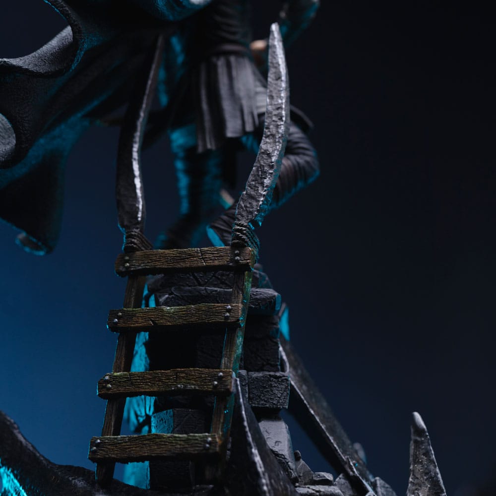 The Lord of the Rings Art Scale Statue Legolas Unleashed Iron Studios