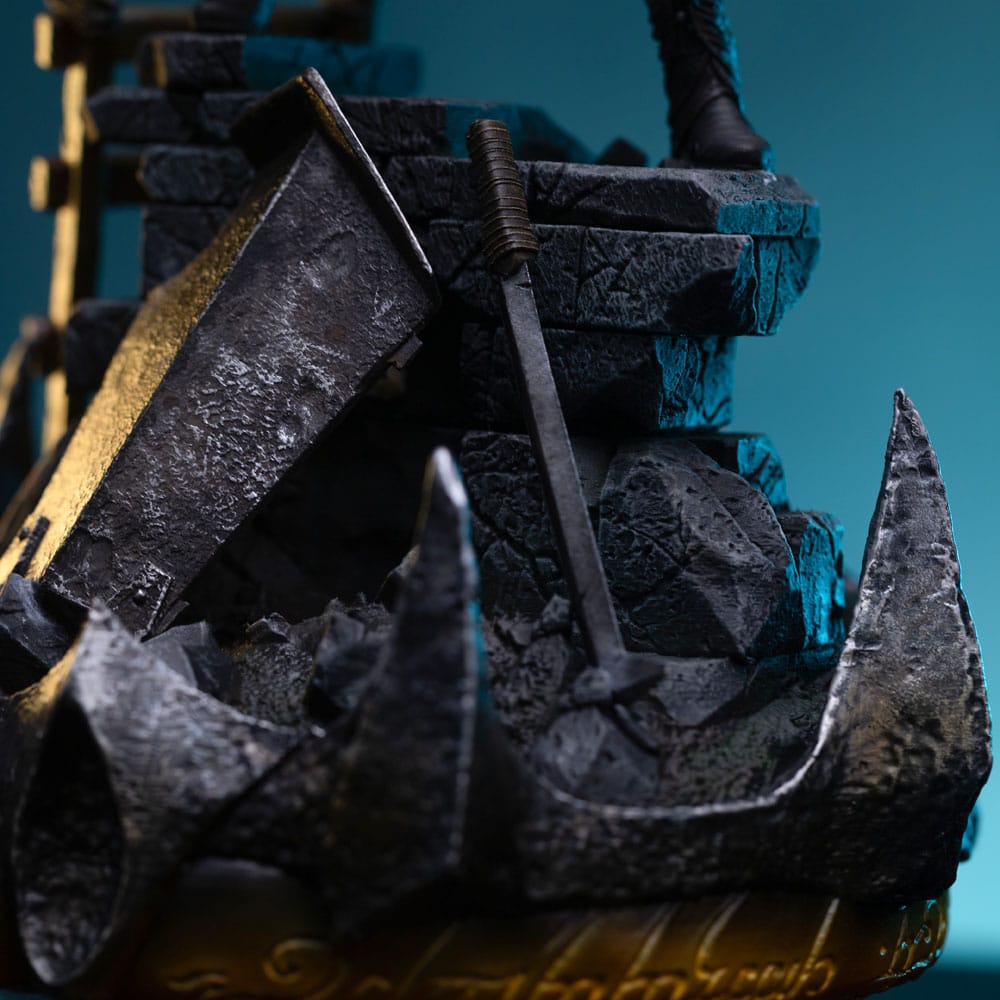 The Lord of the Rings Art Scale Statue Legolas Unleashed Iron Studios
