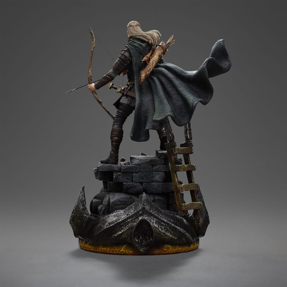 The Lord of the Rings Art Scale Statue Legolas Unleashed Iron Studios
